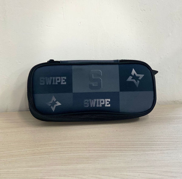 Astuccio Swipe Trendy Nero – Capiente, compatto e dal design elegante per scuola