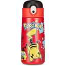 Borraccia termica bambini con cannuccia e grafica Pokémon Pikachu