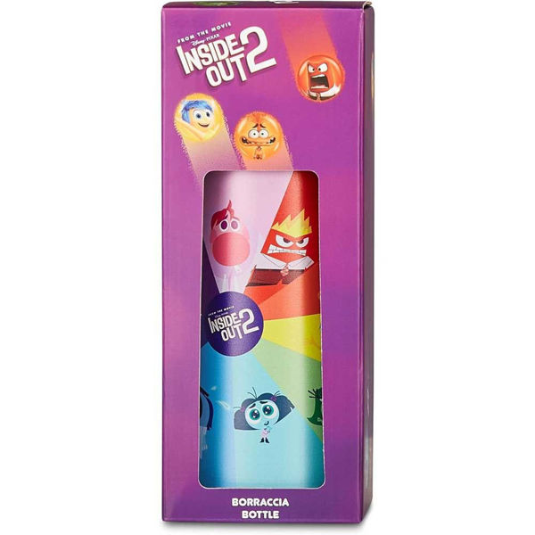 Borraccia termica bambini Seven Disney Pixar Inside Out 2 con cannuccia in silicone da 460 ml