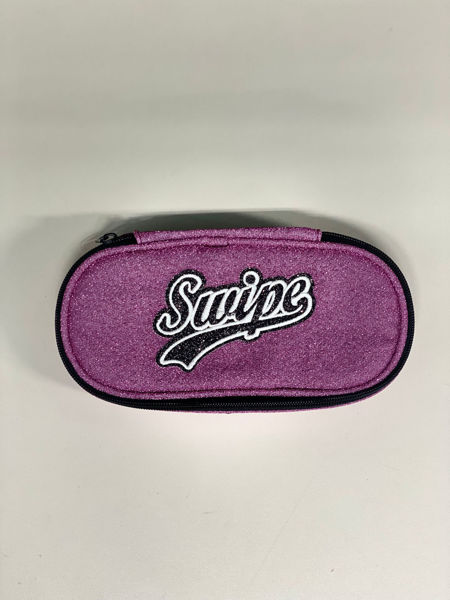 Astuccio Swipe Glitter Viola – Bauletto compatto glitterato per ragazze e adolescenti