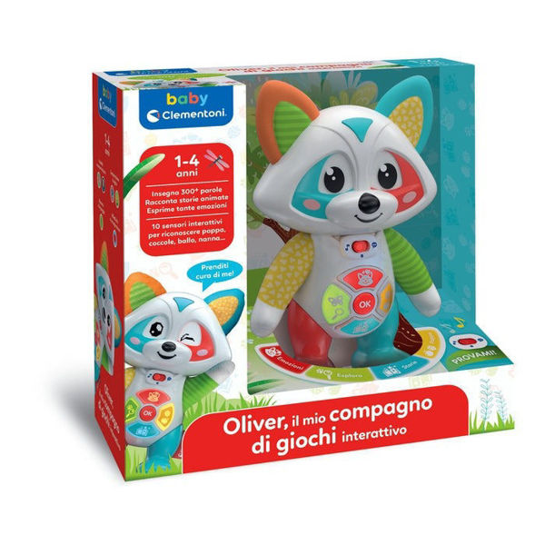 Oliver il Mio Amico Interattivo Clementoni – Orsetto lavatore parlante educativo