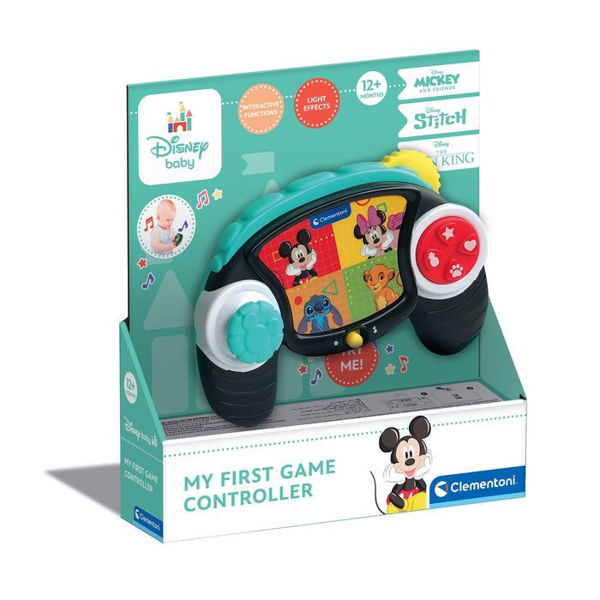 Disney Baby My First Game Controller - Joypad interattivo con luci, suoni e personaggi Disney