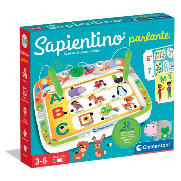 Sapientino Parlante Clementoni – Gioco educativo con penne elettroniche e schede