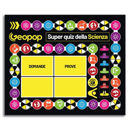 Geopop Super Quiz della Scienza Clementoni gioco da tavolo educativo