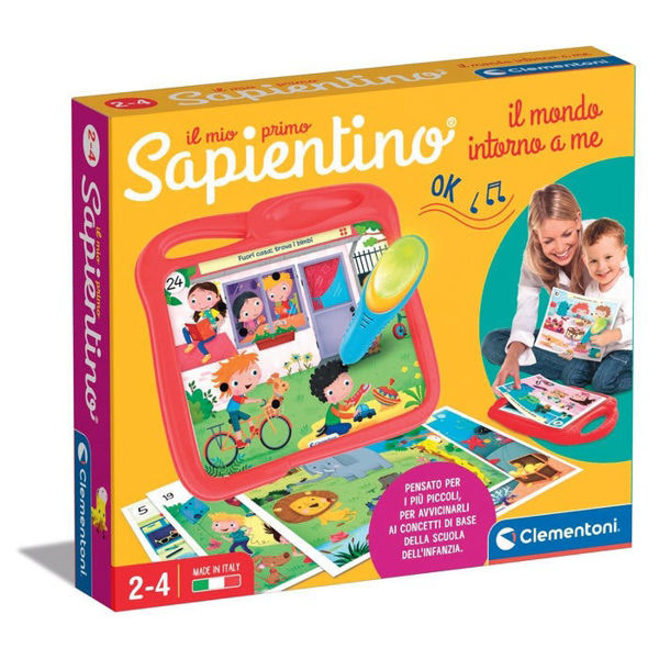 Il Mio Primo Sapientino Clementoni – Gioco a quiz educativo per bambini 2-4 anni