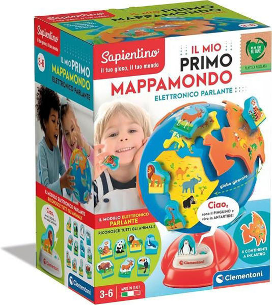 Il Mio Primo Mappamondo elettronico parlante per bambini – Clementoni Sapientino
