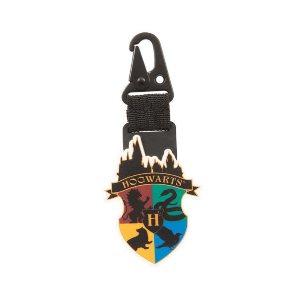 Portachiavi Harry Potter con simboli ufficiali di Hogwarts – Gadget da collezione