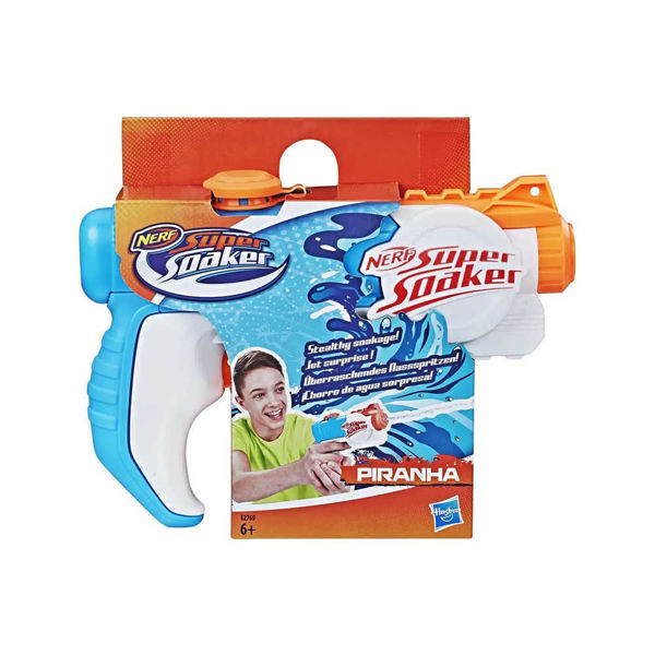 Hasbro Nerf Super Soaker Piranha pistola ad acqua compatta