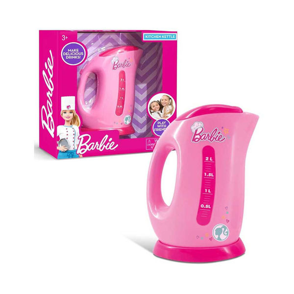 Bollitore Barbie Kitchen Kettle rosa per bambini 3+