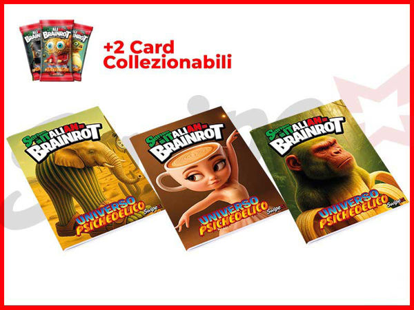 Immagine di Swipe Maxi Quaderno Rigo Q Brainrot