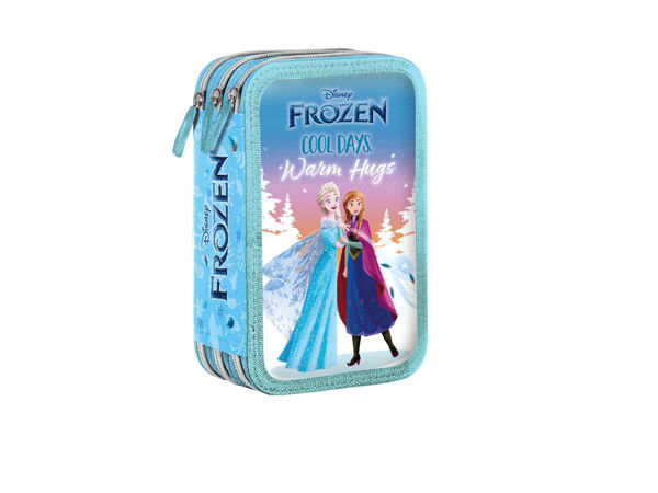 Giotto Astuccio 3 Zip Frozen Disney completo per scuola