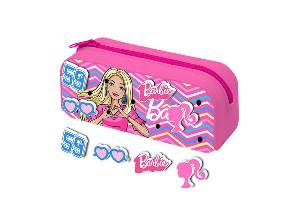 Immagine di Astuccio in silicone con 4 Patch Barbie