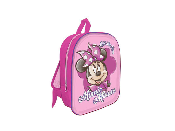 Zaino Asilo 3D Minnie Rosa