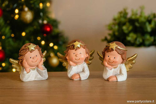 Angelo in resina 5,5 cm