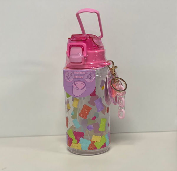 Borraccia HF 650ml Gummy riutilizzabile per scuola e sport