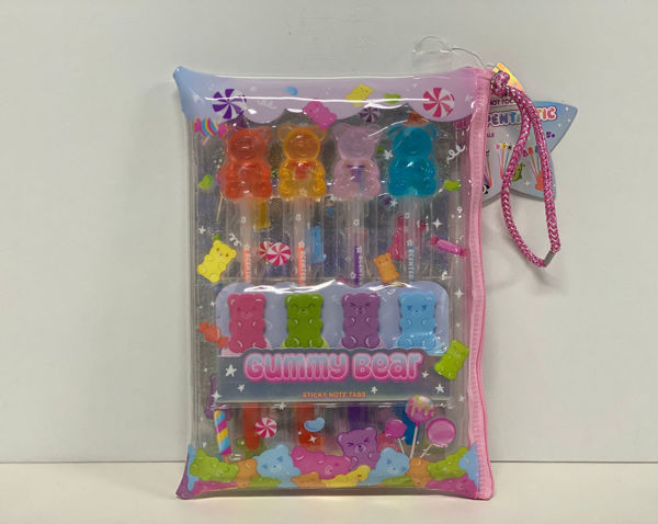 Set 4 penne gel Gummy HF – Penne colorate a tema caramelle