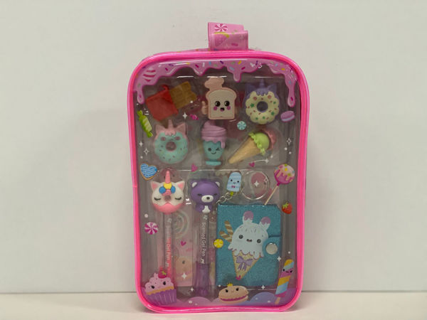 HF Set Beauty Topper Dolci – Beauty case con penna topper a tema dolci