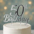 Cake topper plexiglas oro per torte, disponibile anche in argento specchiato, misure 10-15-20 cm