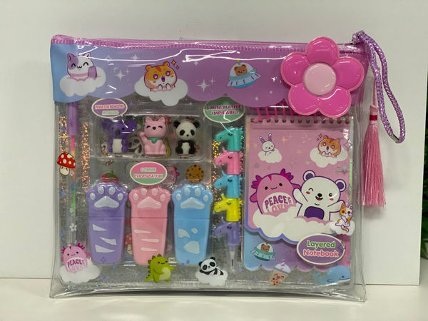 Kit di scrittura con temi animali – Penne, matite e accessori per scuola e ufficio