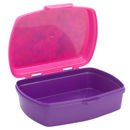 Portamerenda Minnie in plastica senza BPA per bambini scuola e tempo libero