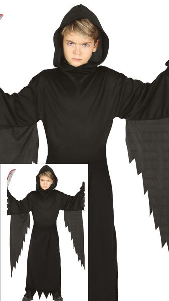 Costume Assassino con Coltello per bambino 7-9 anni Halloween e Carnevale
