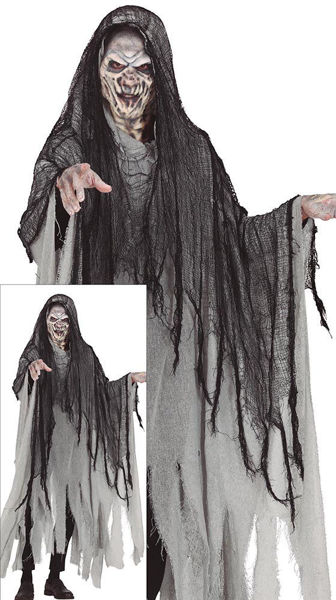 Costume Fantasma Maledetto adulto taglia L 52/54 per Halloween e Carnevale