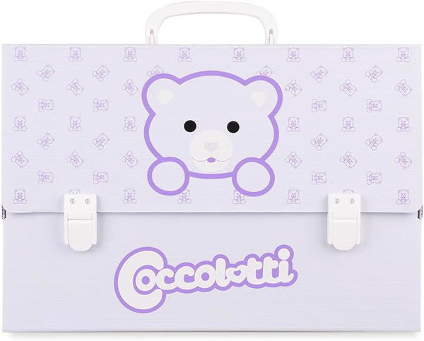 Cartella Polionda dorso 8 Coccolotti Lilla per scuola