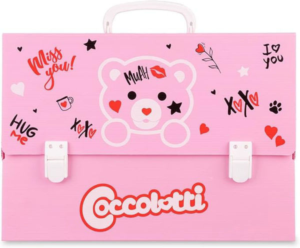 Cartella Polionda dorso 6 Coccolotti Rosa per scuola