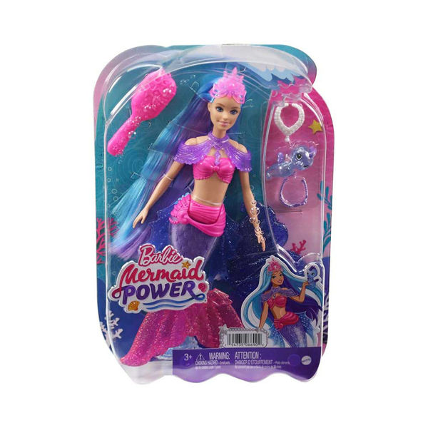 Barbie Mermaid Power Malibu con coda glitterata e accessori sirena