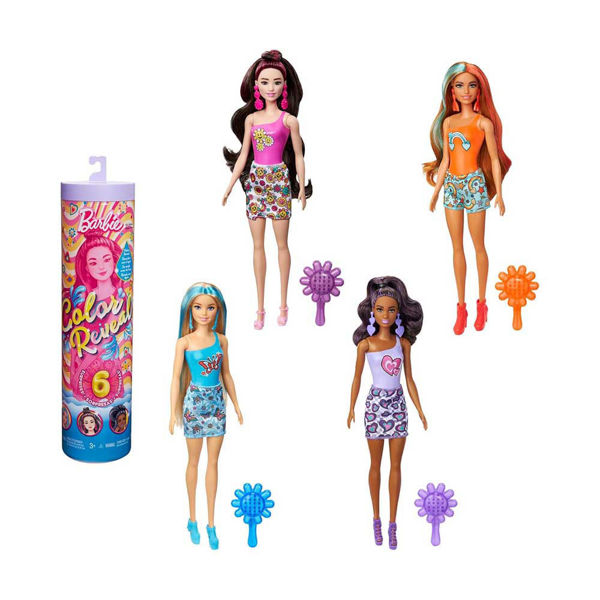 Barbie Color Reveal Multicolor con accessori sorpresa