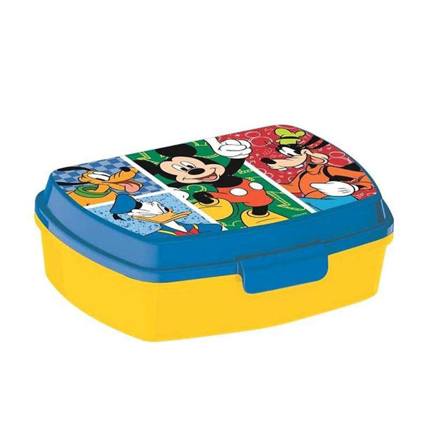 Box porta merenda Mickey Mouse con Topolino e Friends – Accessorio scuola Disney