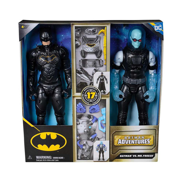 Set DC Comics Batman vs. Mr. Freeze con action figure e accessori