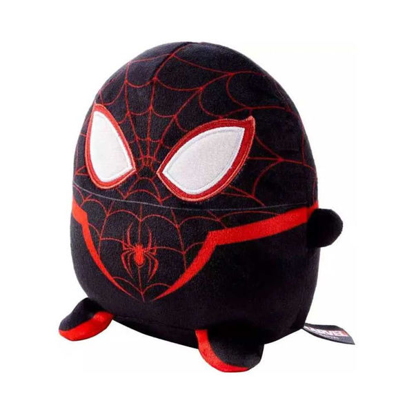Peluche Marvel Cuutopia Miles Morales 13 cm nero e rosso
