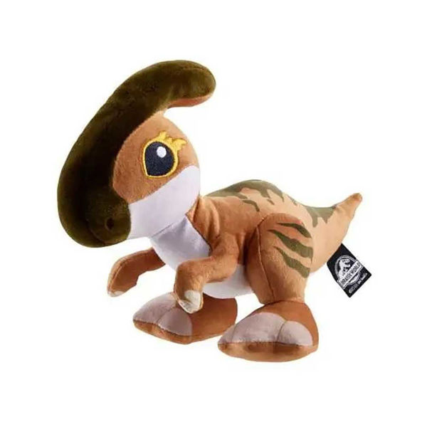 Peluche Jurassic World Parasaurolophus morbido e realistico