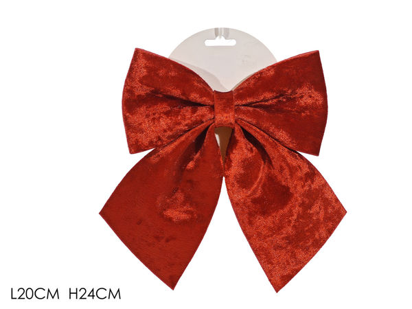 Immagine di Fiocco 20x24cm Rosso