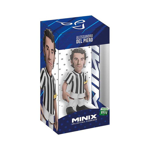 Statuetta Minix Alessandro Del Piero in maglia Juventus da collezione