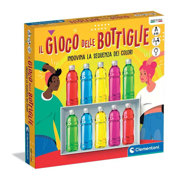 Il Gioco delle Bottiglie Clementoni – Board Game di logica e memoria per bambini e famiglie