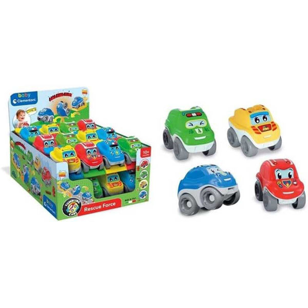 Clementoni Baby Rescue Force – Veicoli di salvataggio colorati per bambini 10 mesi+