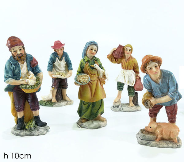 Personaggio presepe 10 cm