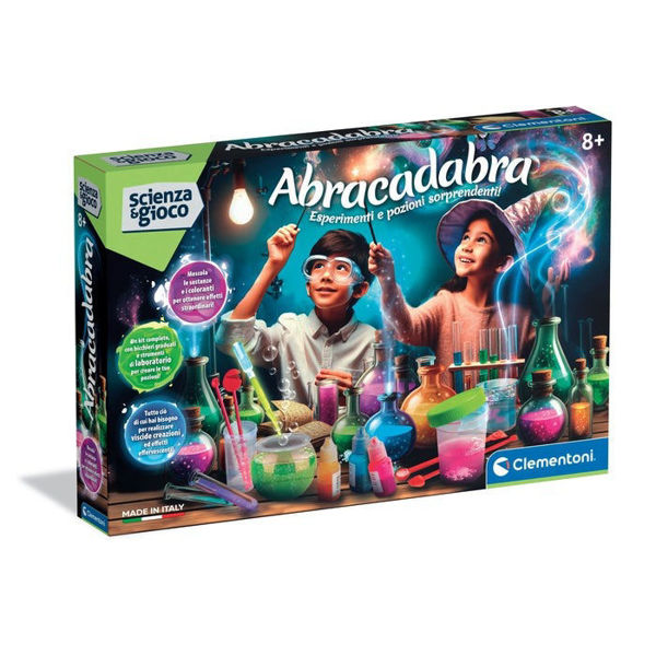 Abracadabra Esperimenti e Pozioni Clementoni – Kit laboratorio scientifico magico per bambini 8+