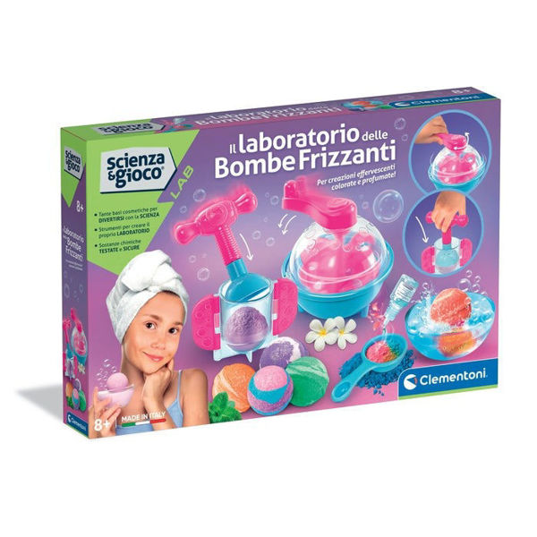Il Laboratorio delle Bombe Frizzanti Clementoni – Kit creativo per bambini 8+