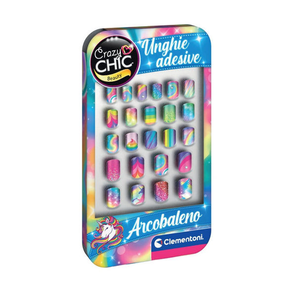 Immagine di Crazy Chic - Unghie adesive Arcobaleno