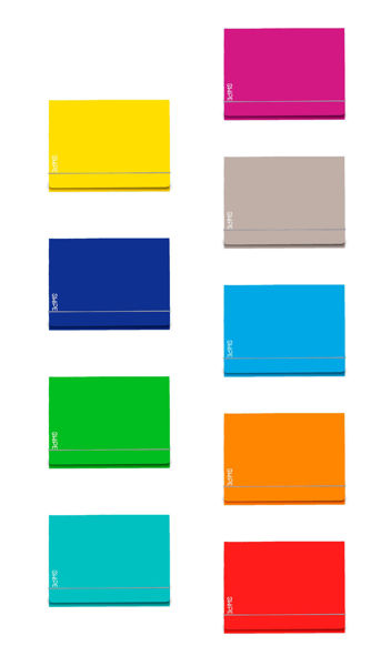 Cartella con elastico Swipe colori assortiti formato A4