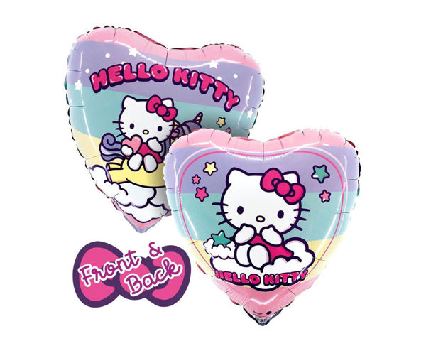 Palloncino Mylar a cuore 18’’ Hello Kitty – Decorazione festa a tema