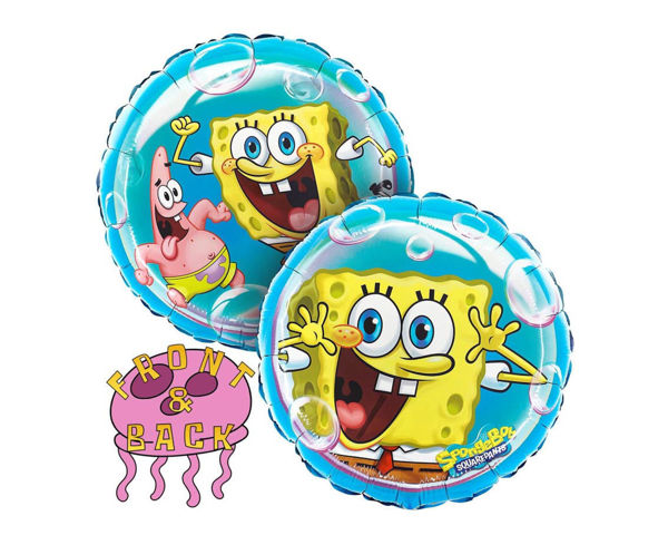Palloncino Mylar 18’’ Spongebob e Patrick – Decorazione festa a tema