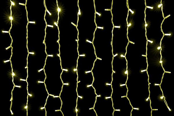 Immagine di Tenda Luminosa 3x2 m 400 LED Flash – Prolungabile