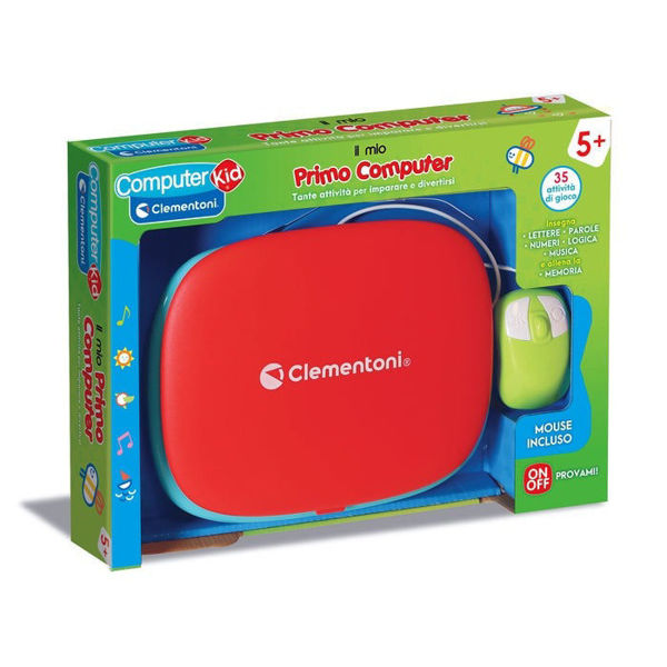 Il Mio Primo Computer Clementoni laptop educativo interattivo per bambini con mouse