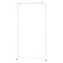 Supporto in metallo bianco per cartello d’ingresso matrimonio