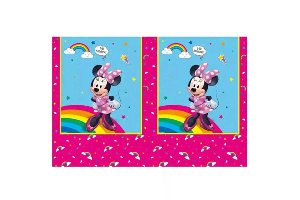 Tovaglia Minnie Rainbow Make Me Smile 120x180 cm