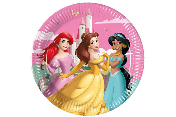 Piatti 20 cm Principesse Disney – 8 pezzi